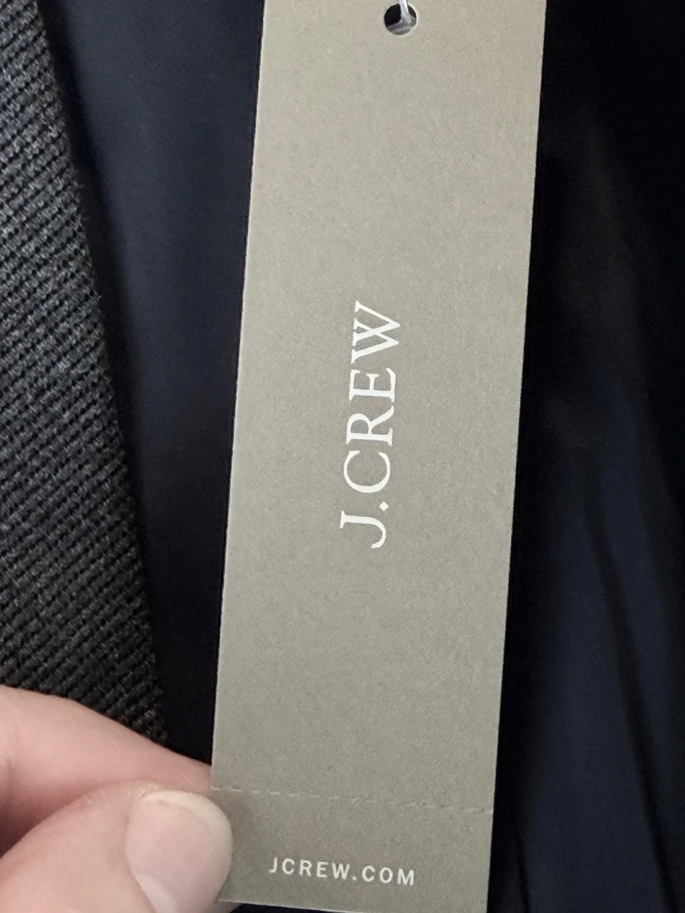 NEW J. Crew Going Out Blazer in Heather Dove Gray Grey Stretch Twill Sz 12 NWT